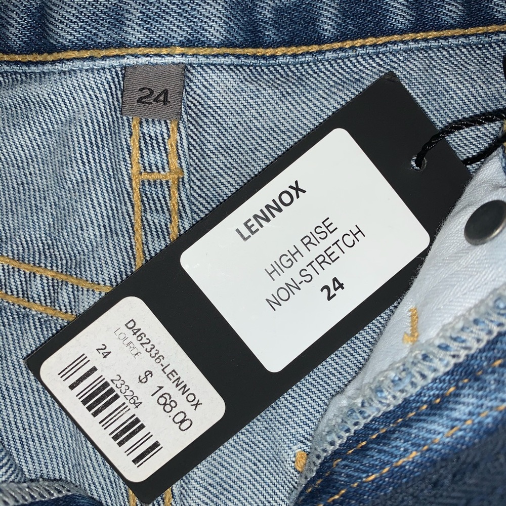 Carmar LENNOX High Rise Cheeky Denim Shorts 24 NWT - Picture 3 of 7